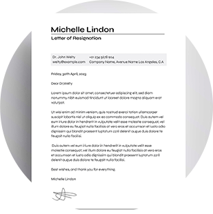 Cover Letter